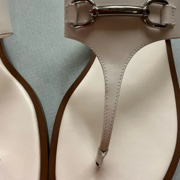 Michael Kors White Sandals - Picture 2 of 4